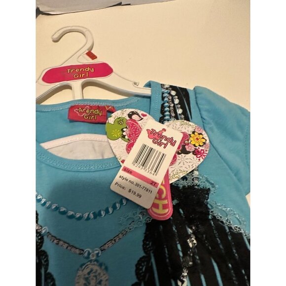 Trendy girl legging set size 2T NWT - Picture 5 of 5